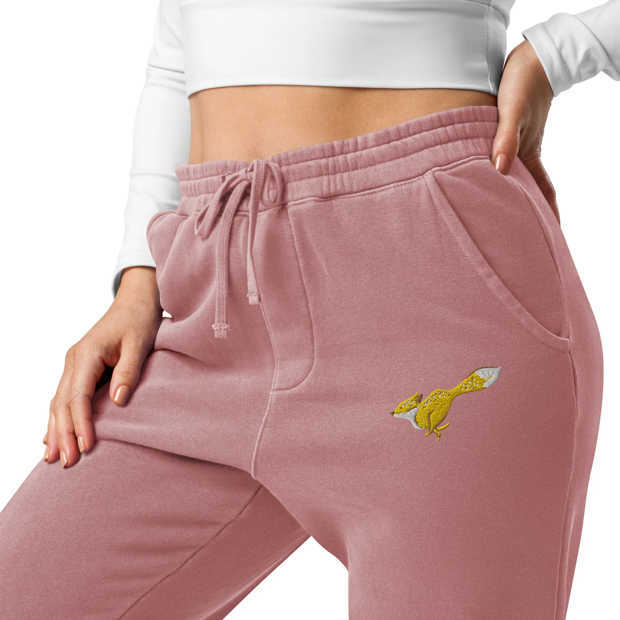 Zoom Fox- Unisex pigment dyed sweatpants