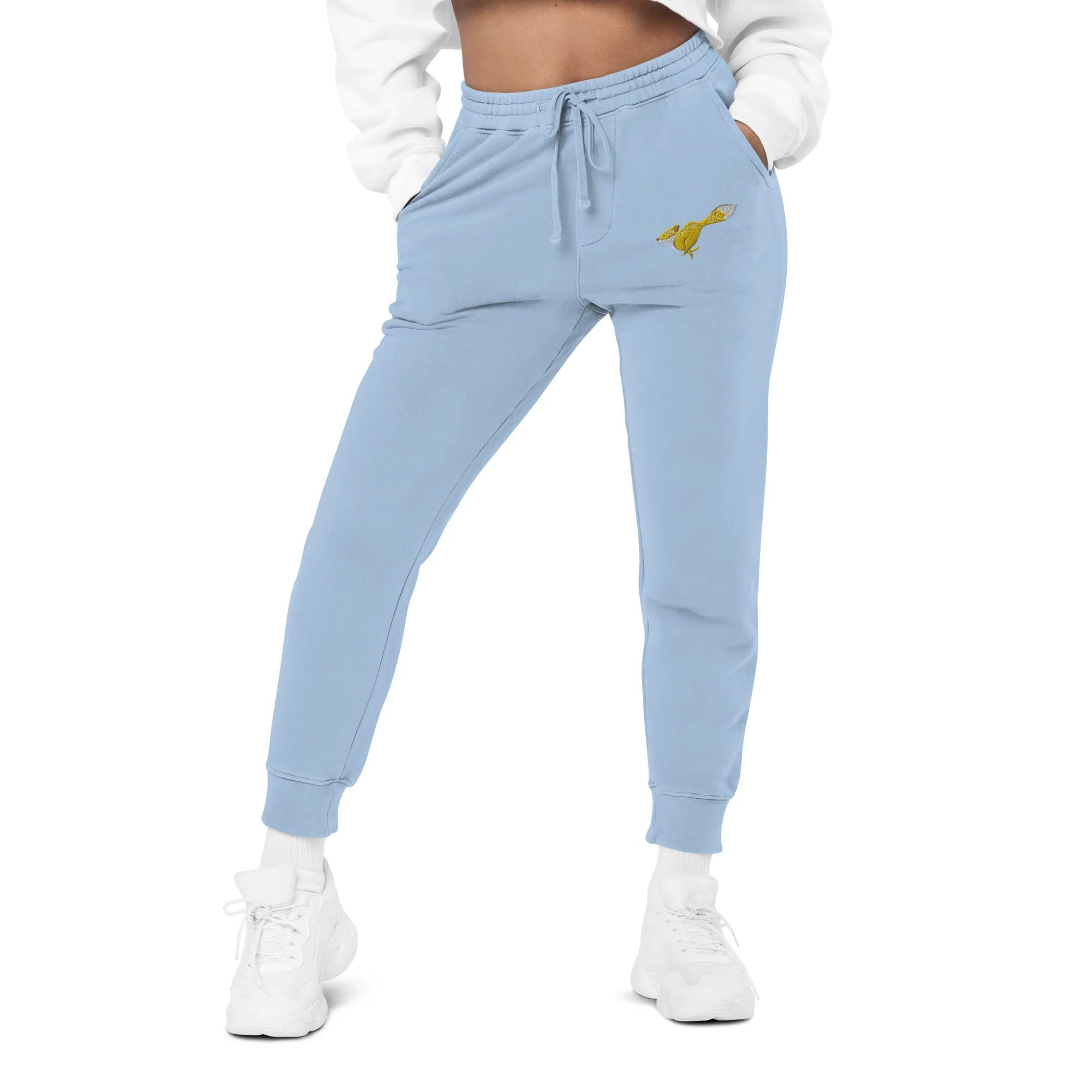 Zoom Fox- Unisex pigment dyed sweatpants